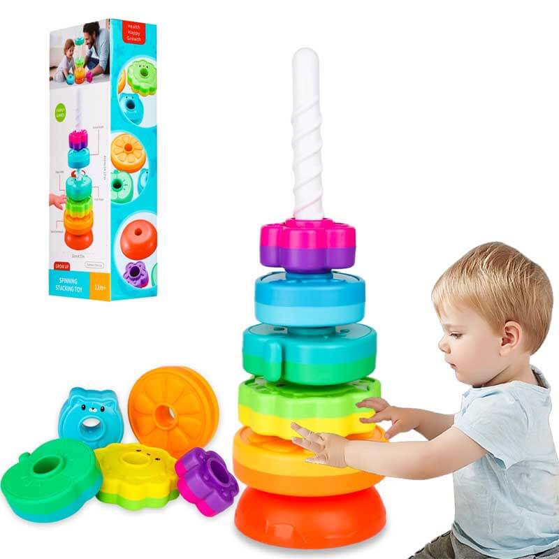 Rainbow Stacking Toys (6 PCS)