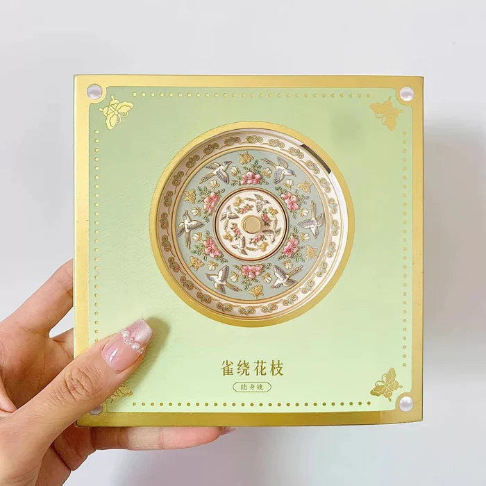 Handmade Enamel Mirror