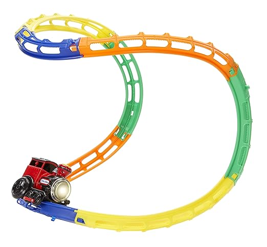 Tumble Train with Adjustable Rails