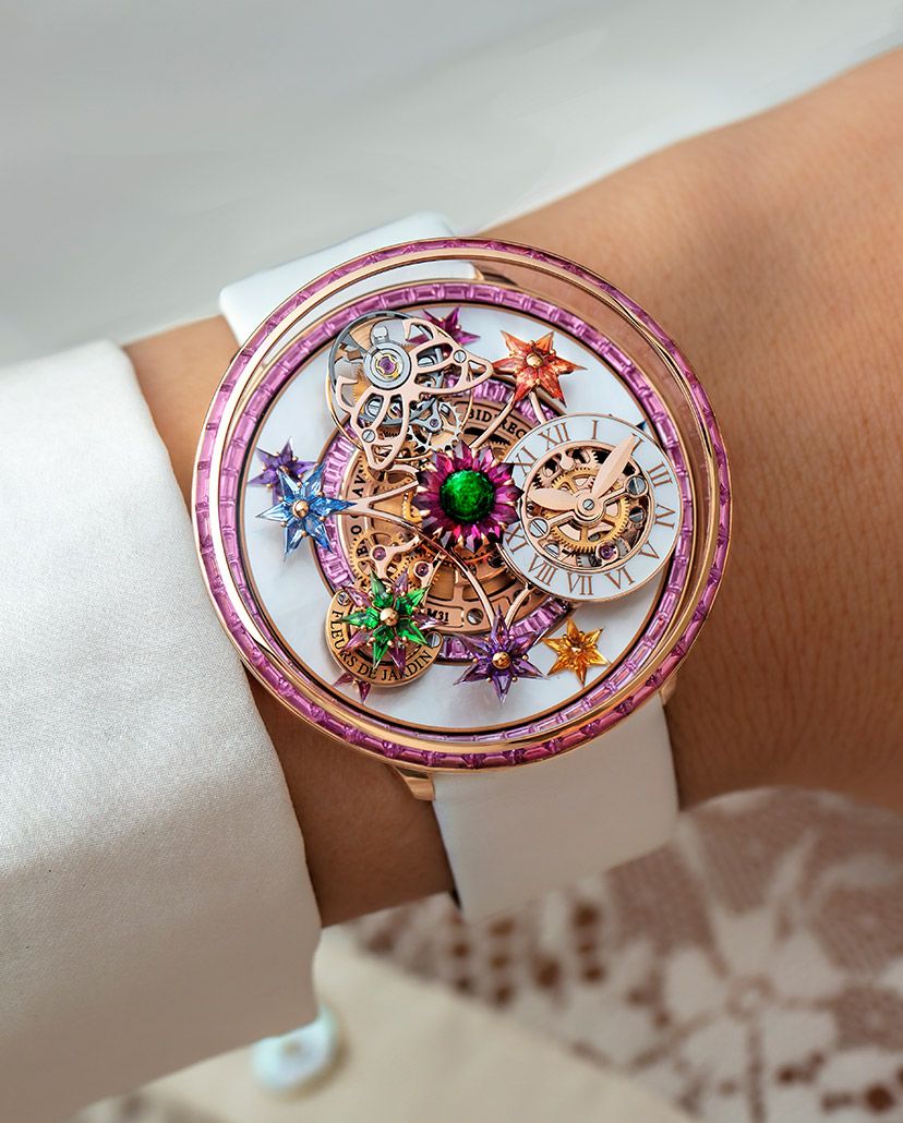 Fleurs de Jardin | Rose Gold and Pink Sapphires Jacob & Co.