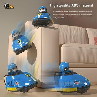 2-Player Remote Control Bumper Cars with Ejecting Drivers