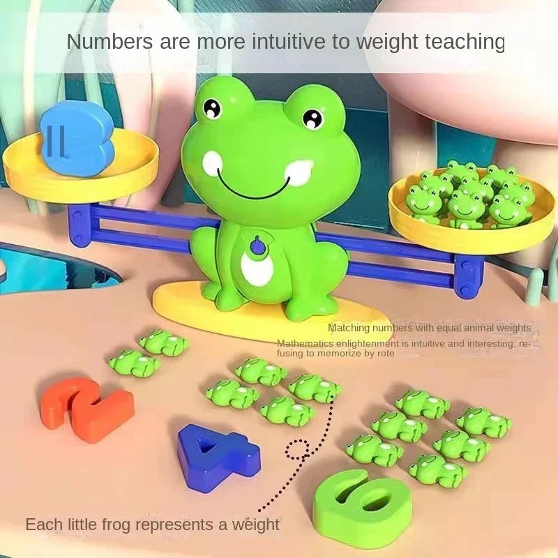 Frog Balance Toy Set