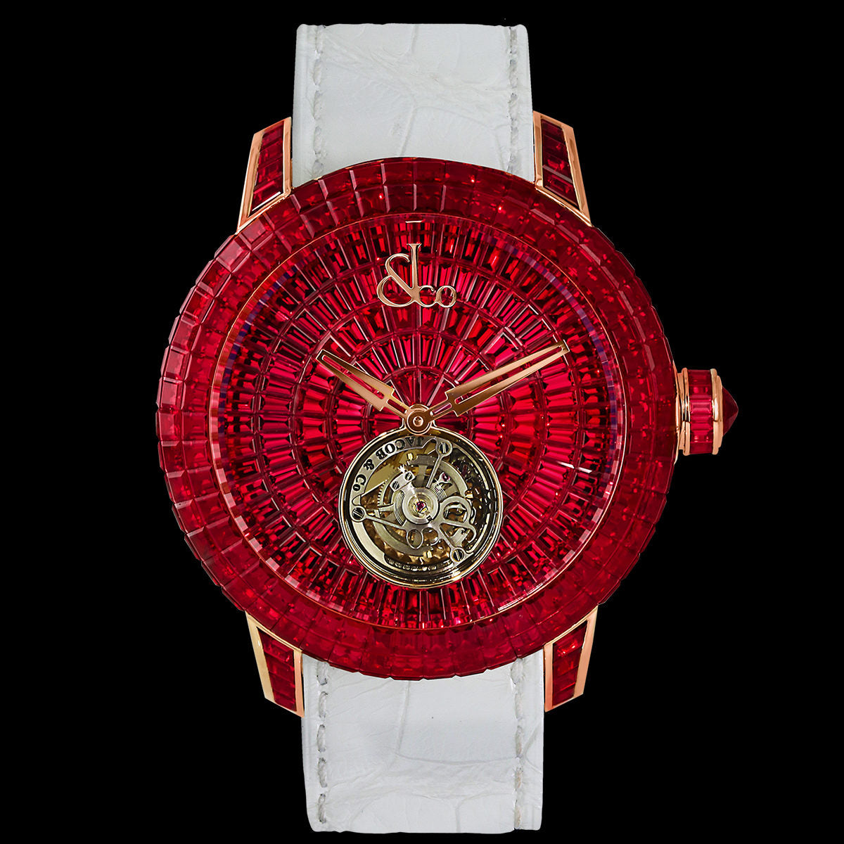 Caviar Tourbillon | Rubies Jacob & Co.