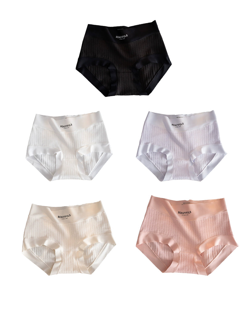 Pure Cotton Antibacterial Crotch Cotton Underwear (Pack Of 5)