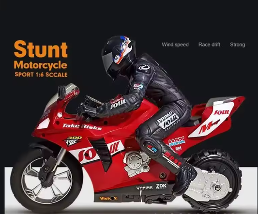 New 1:6 2.4G High Speed RC Motorcycles Independent Toys Luxury Motorcycle Drift Racing