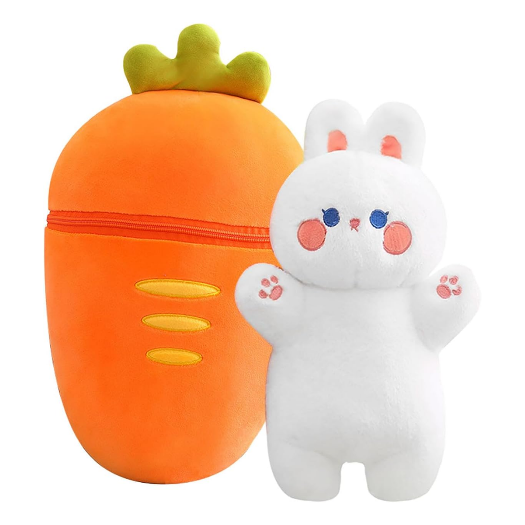 Carrot Bunny Plush Toy