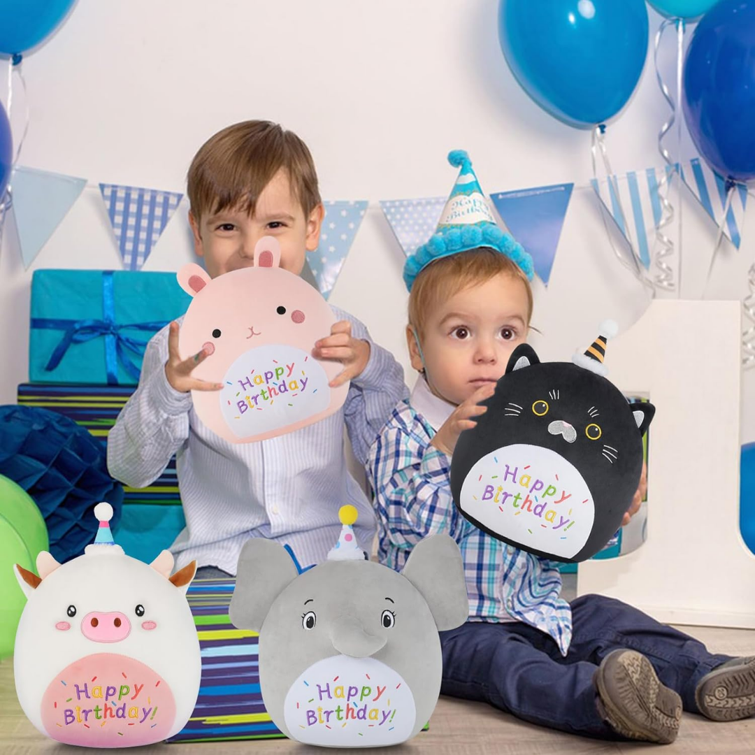 Happy Birthday Pig Plush