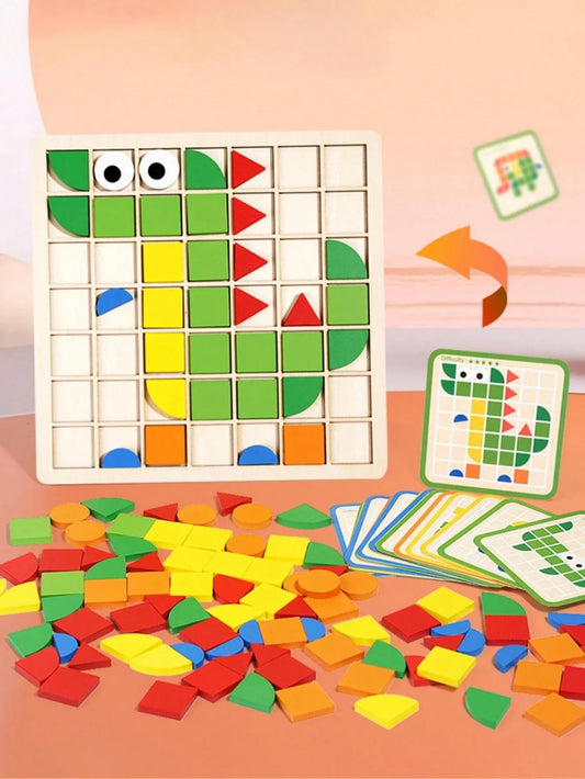 Montessori 3D Wooden Puzzle