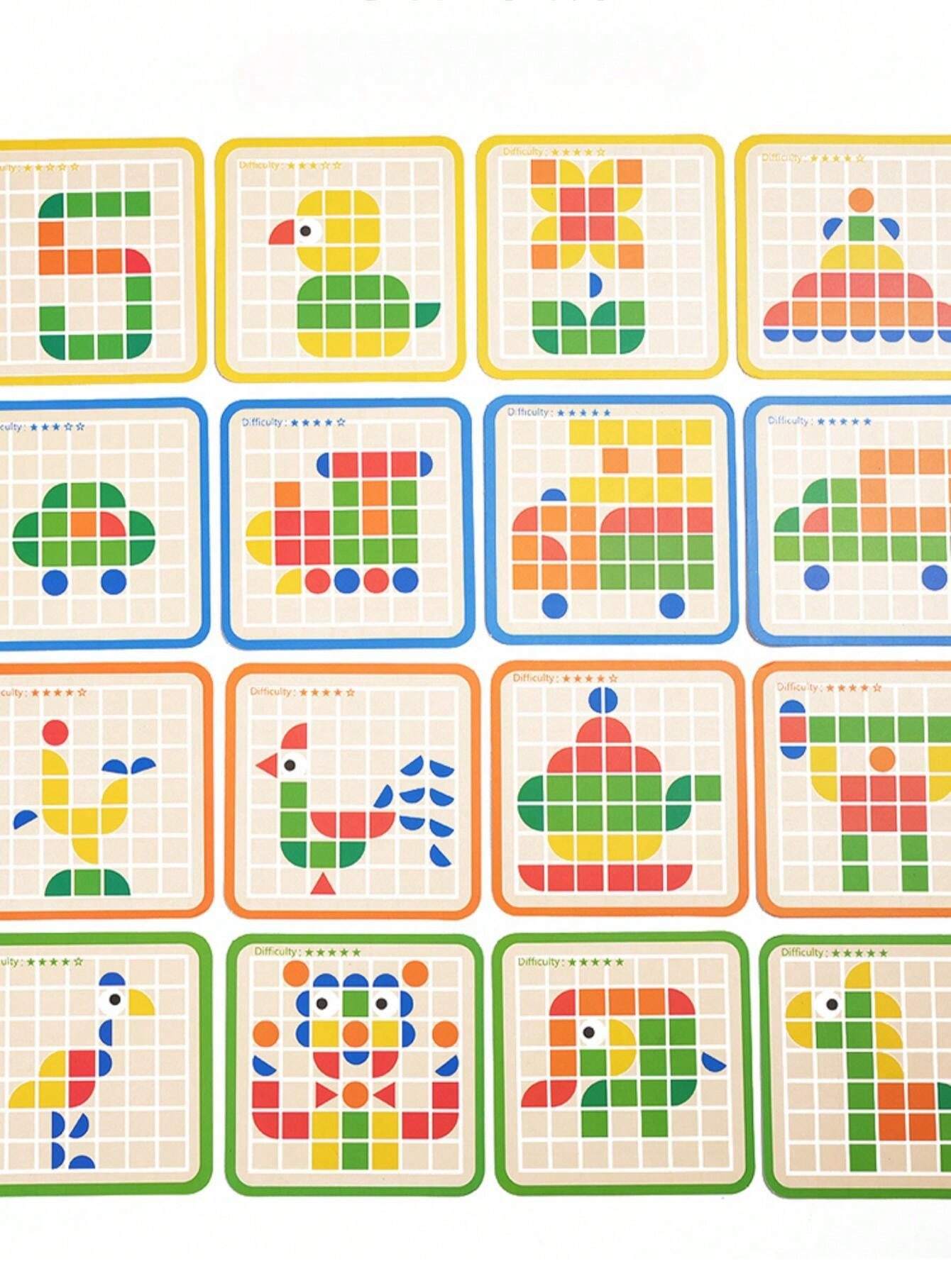 Montessori 3D Wooden Puzzle