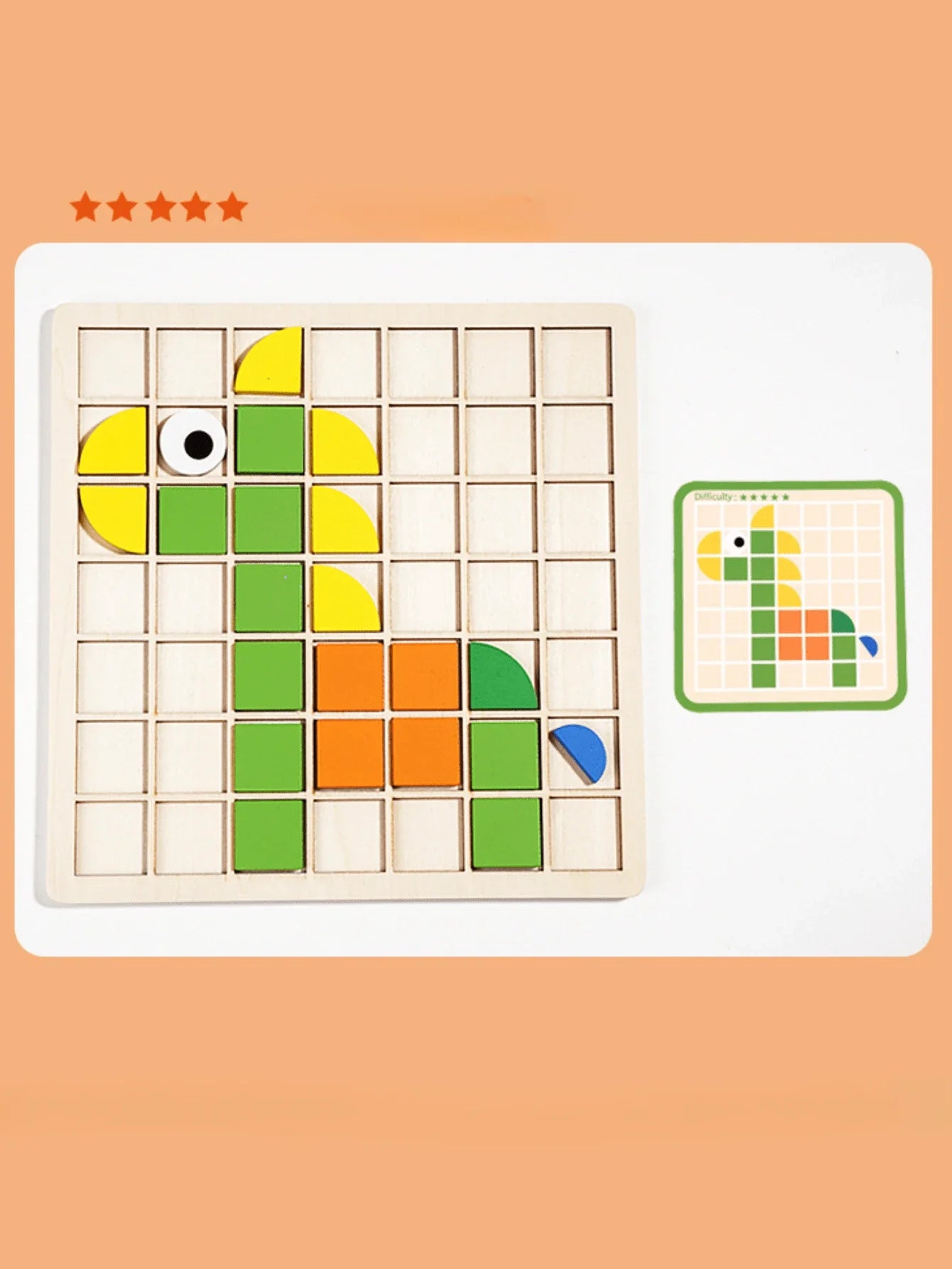 Montessori 3D Wooden Puzzle