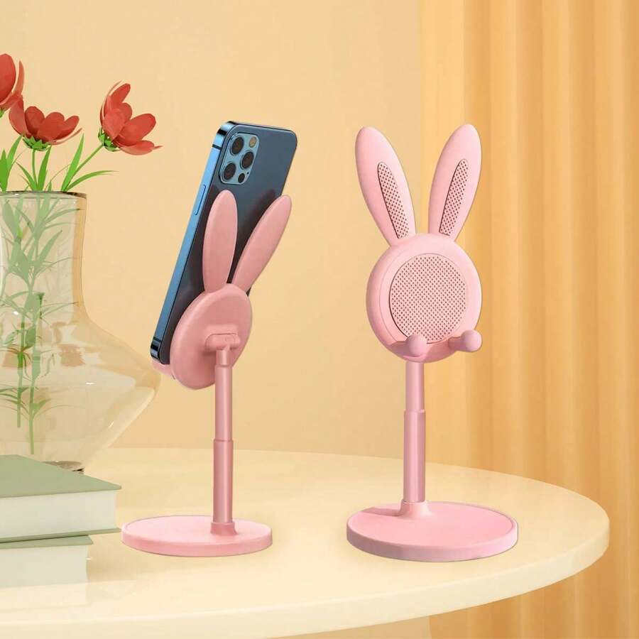 Adjustable Rabbit Cartoon Phone Stand