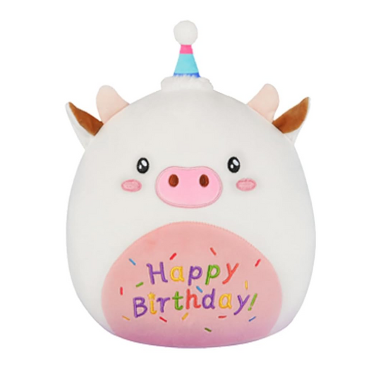 Happy Birthday Pig Plush