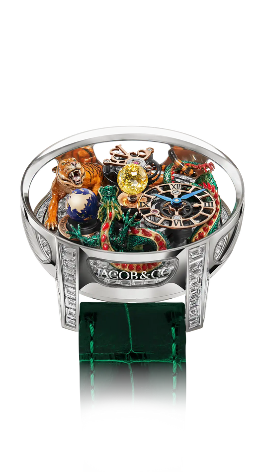 Astronomia Dragon |  Green Dragon & Tiger II Jacob & Co.