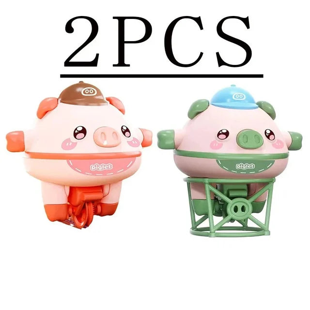 Cute Balanced Piglet