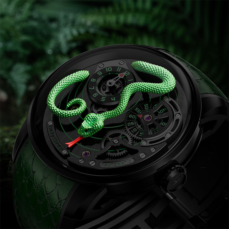 Craftmanship Series Silver Snake Automatic Watch
