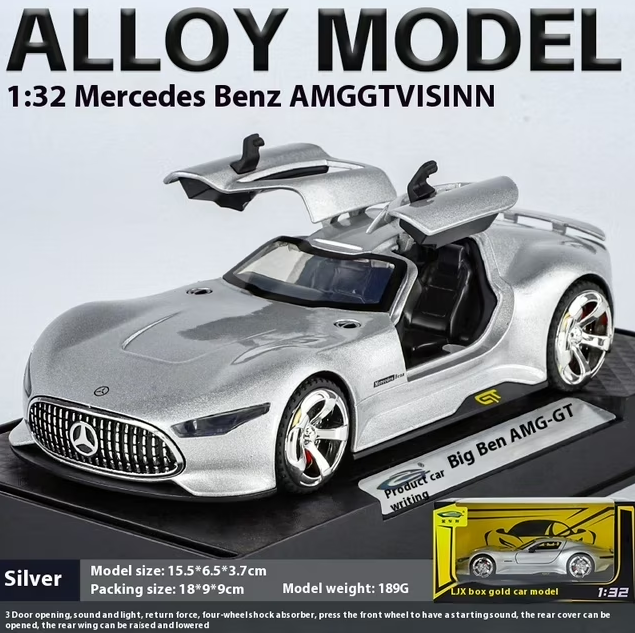 1:32 Diecast Mercedes Benz AMG Vision GT Model
