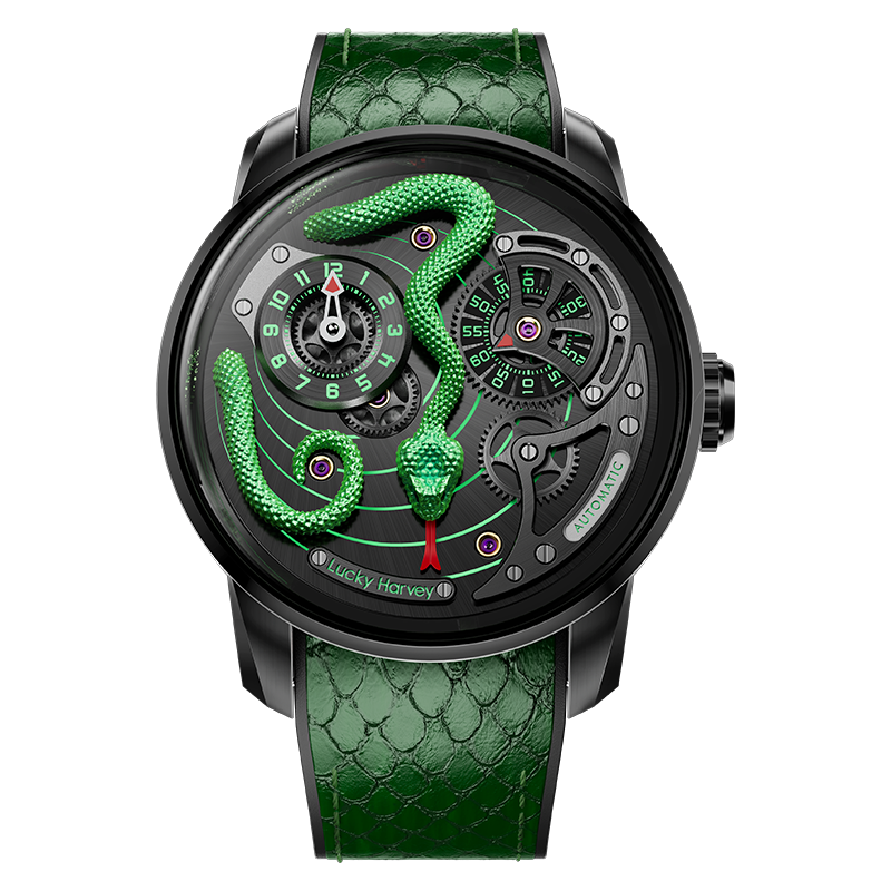 Craftmanship Series Silver Snake Automatic Watch