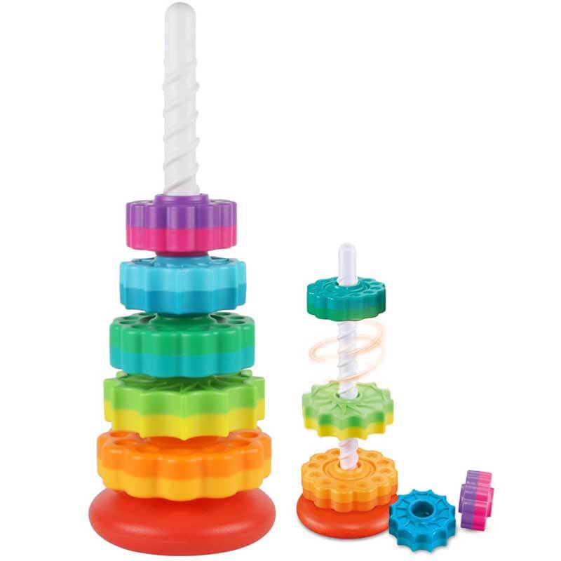Rainbow Stacking Toys (6 PCS)