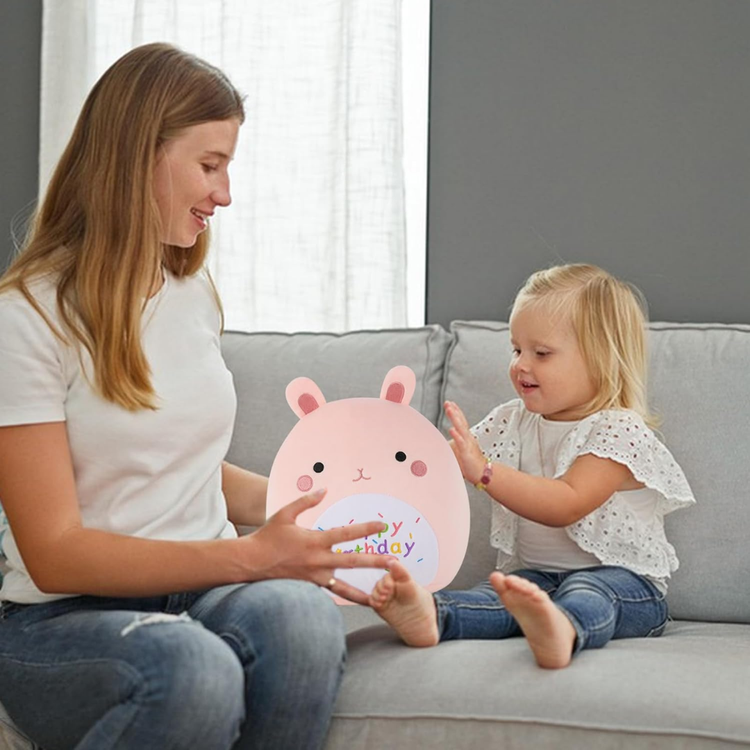 Happy Birthday Rabbit Plush