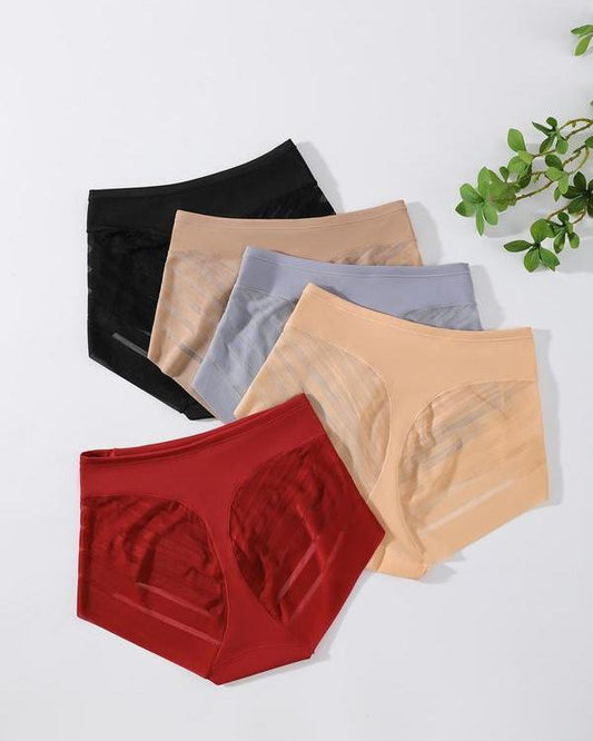 High Stretch Seamless Tummy Control Butt Lifting Shaper for Daily Wear (Pack Of 5)