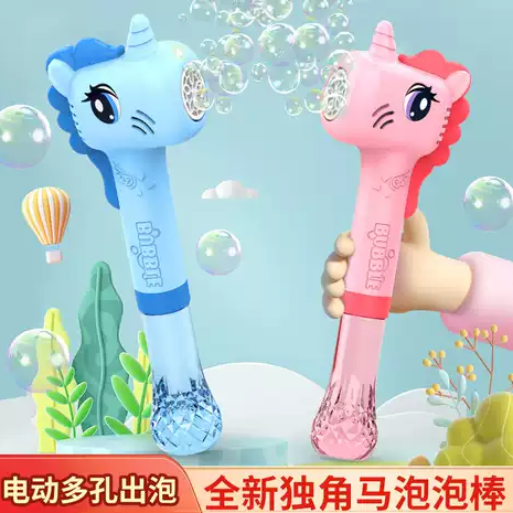 Dream Unicorn Bubble Stick With Light & Music