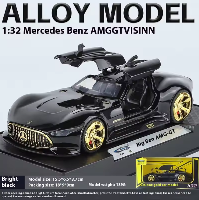 1:32 Diecast Mercedes Benz AMG Vision GT Model