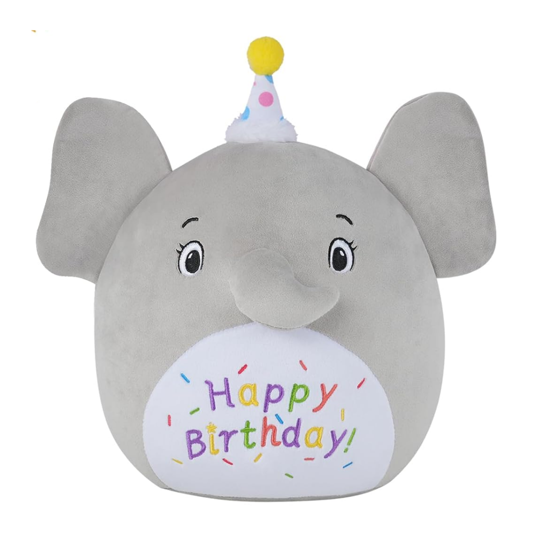 Happy Birthday Elephant Plush