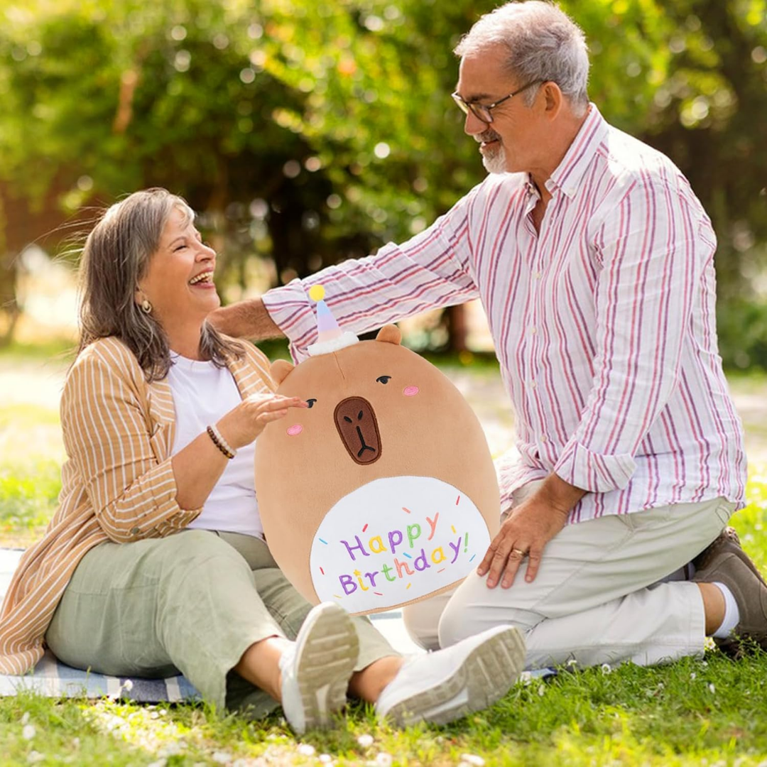 Happy Birthday Capybara Plush