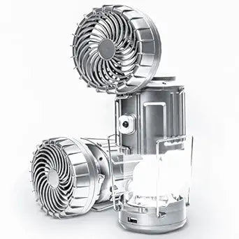 Portable LED Camping Lantern With Fan