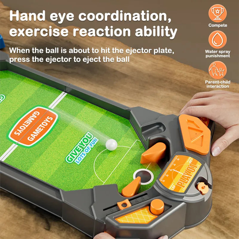 Interactive Spray Water Pinball Soccer Game