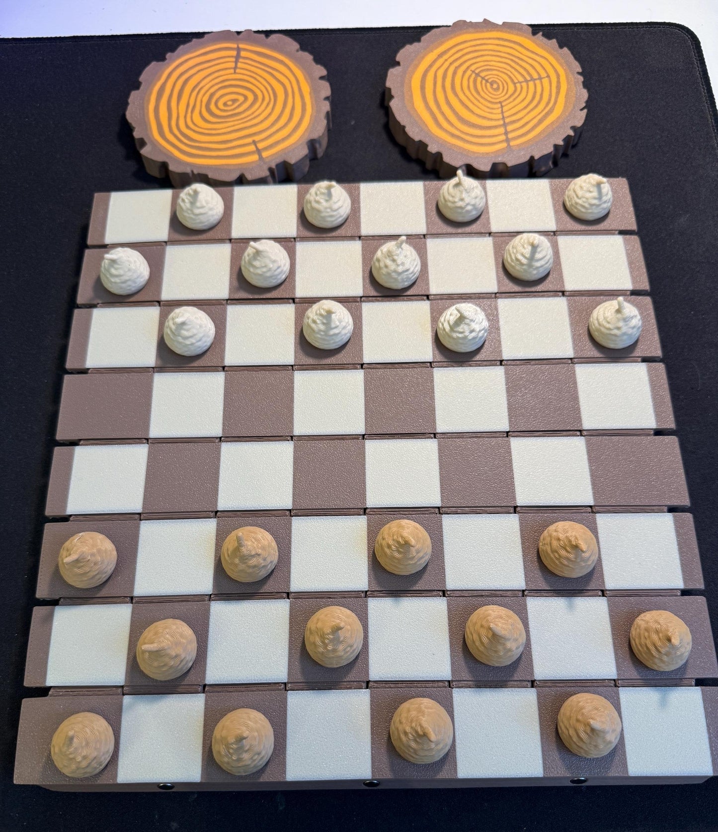 🍄 Magnetic Forest Mushrooms Chess ♟️