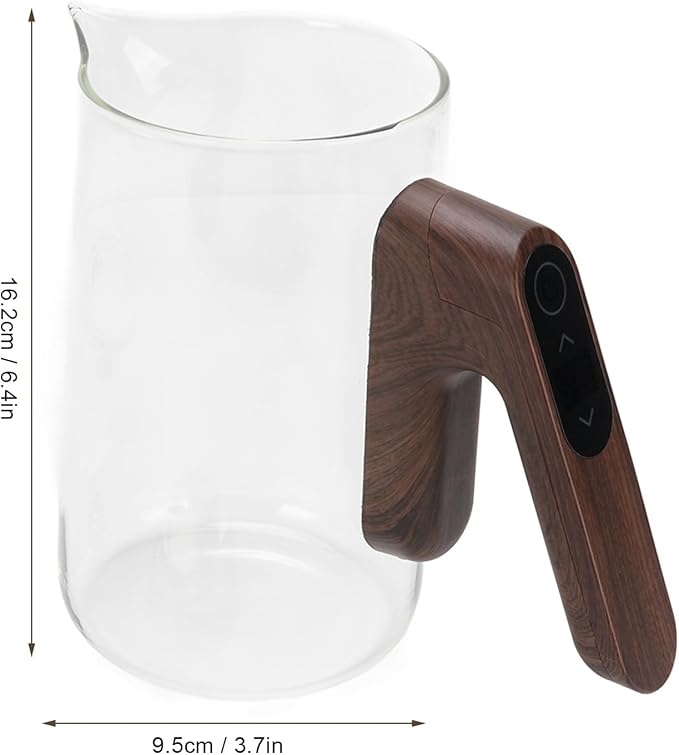 800ml Glass Teapot with Smart Magnetic Technology Auto Brewing Mug