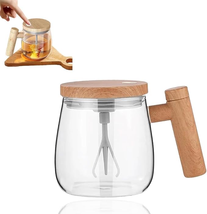 High Speed Electric Mixing Cup, Self Stirring Electric Coffee Cup 400ml