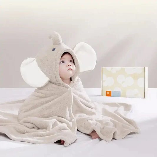Elephant Baby Bath Towel