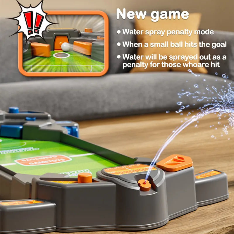 Interactive Spray Water Pinball Soccer Game