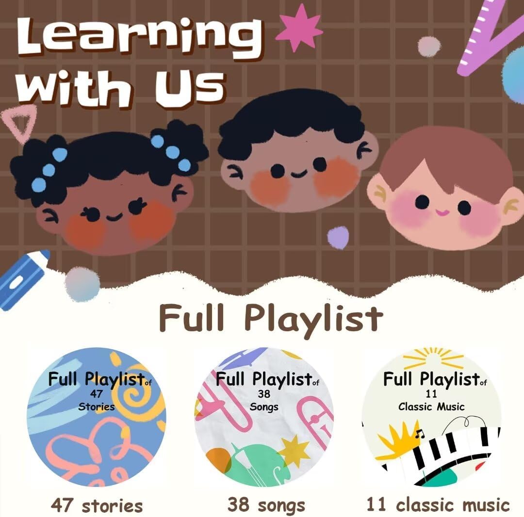 Kids' Story & Music Phonograph Player