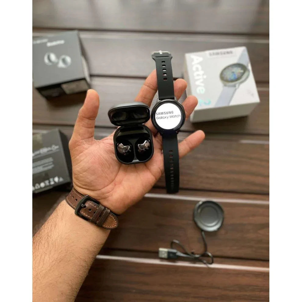 Combo Samsung Active 2 Smart Watch & Earbuds Pro
