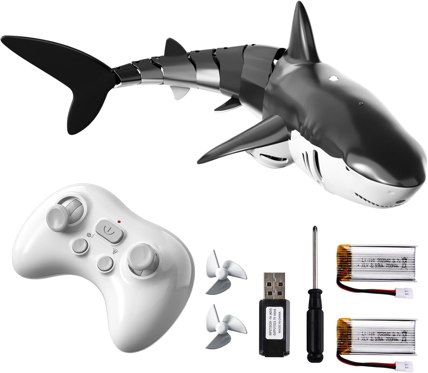 1:18 Scale High Simulation Shark Toy RC 2.4 Ghz
