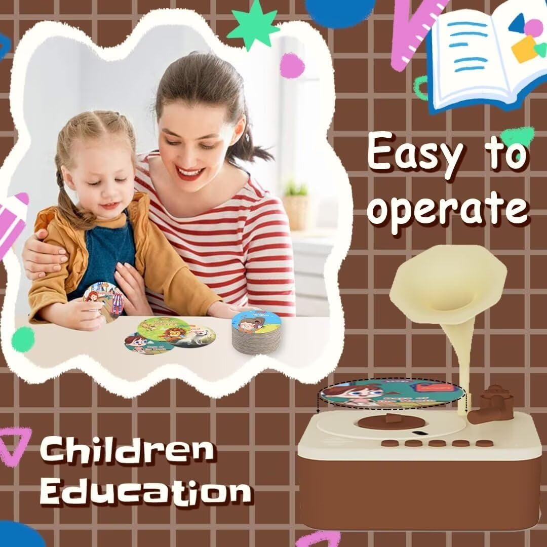 Kids' Story & Music Phonograph Player
