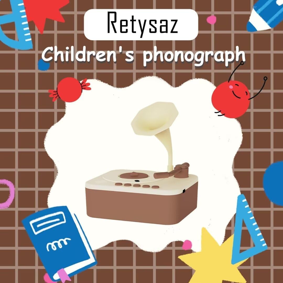 Kids' Story & Music Phonograph Player