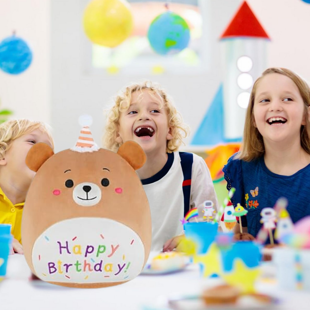 Happy Birthday Teddy Plush