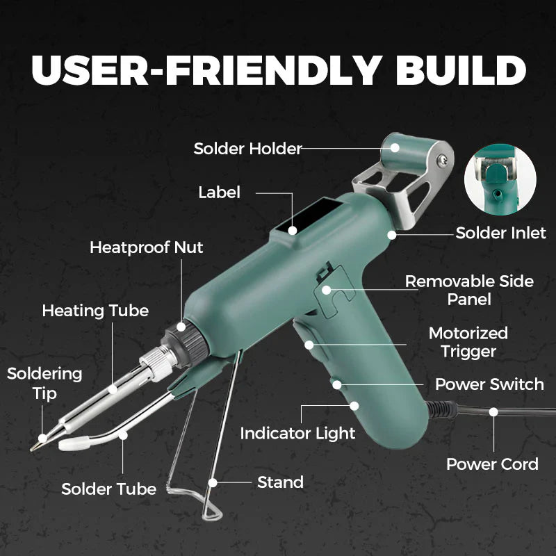 High-Efficient 80W Electric Welding & Sodering Iron Gun