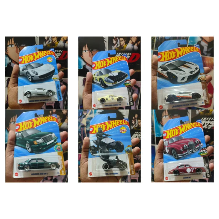 2025 Hotwheels Set (Set of 6 Hotwheels)