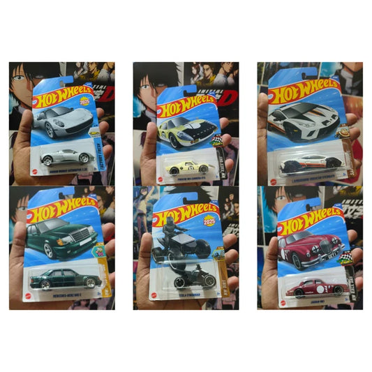 2025 Hotwheels Set (Set of 6 Hotwheels)