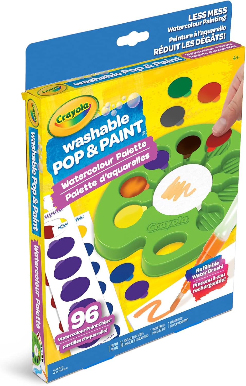 PopPaint Washable Watercolour Palette