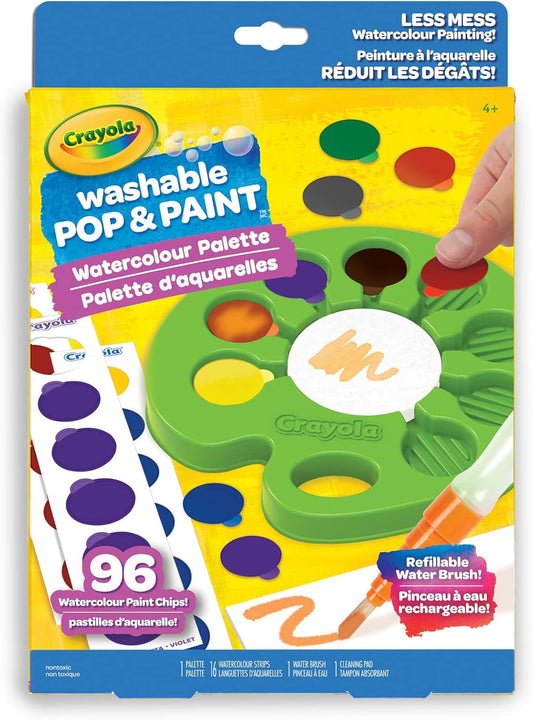PopPaint Washable Watercolour Palette