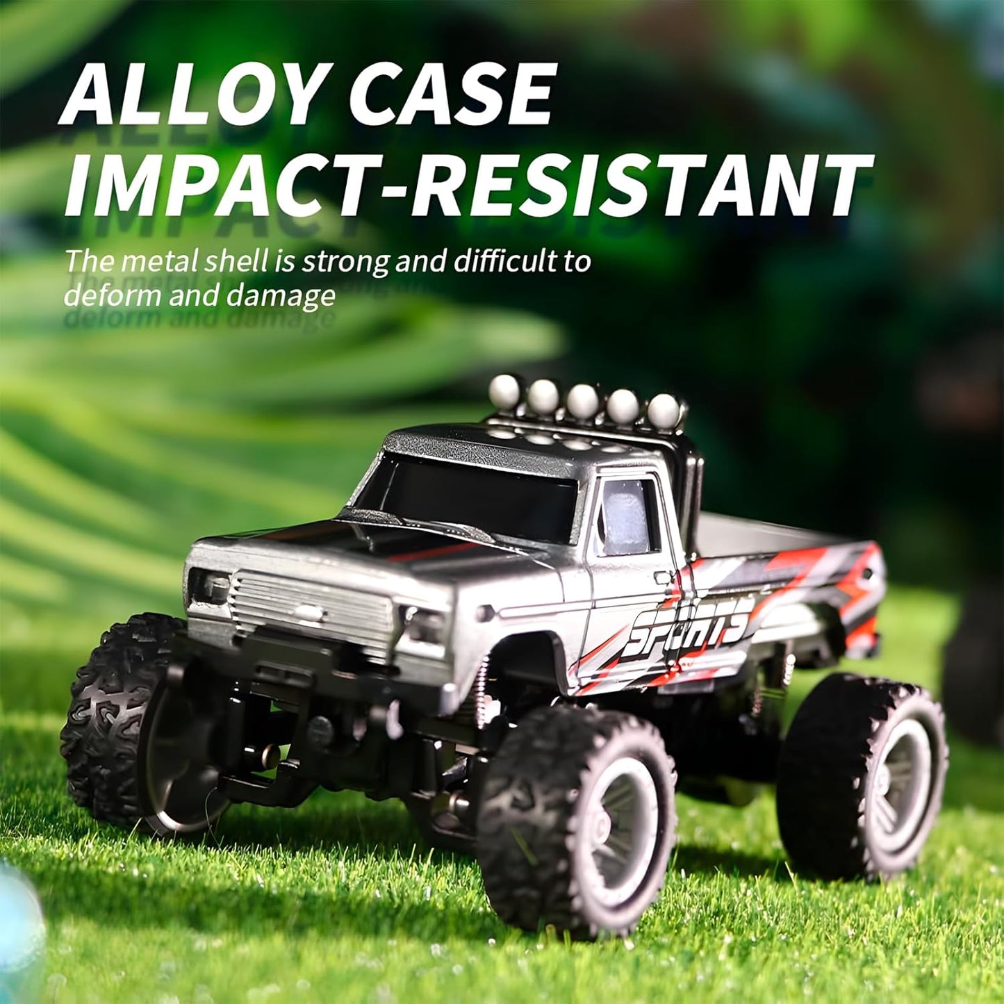 Mini Monster RC Truck 2.4GHz (USB Rechargeable)