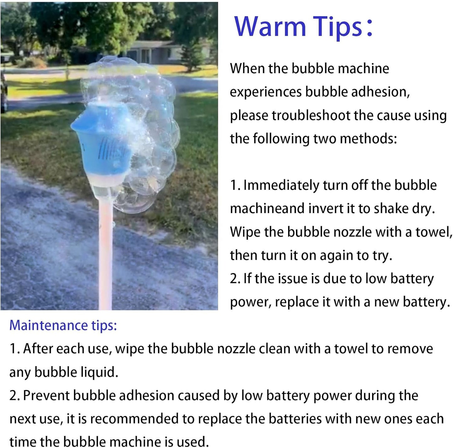 Automatic Bubble Maker