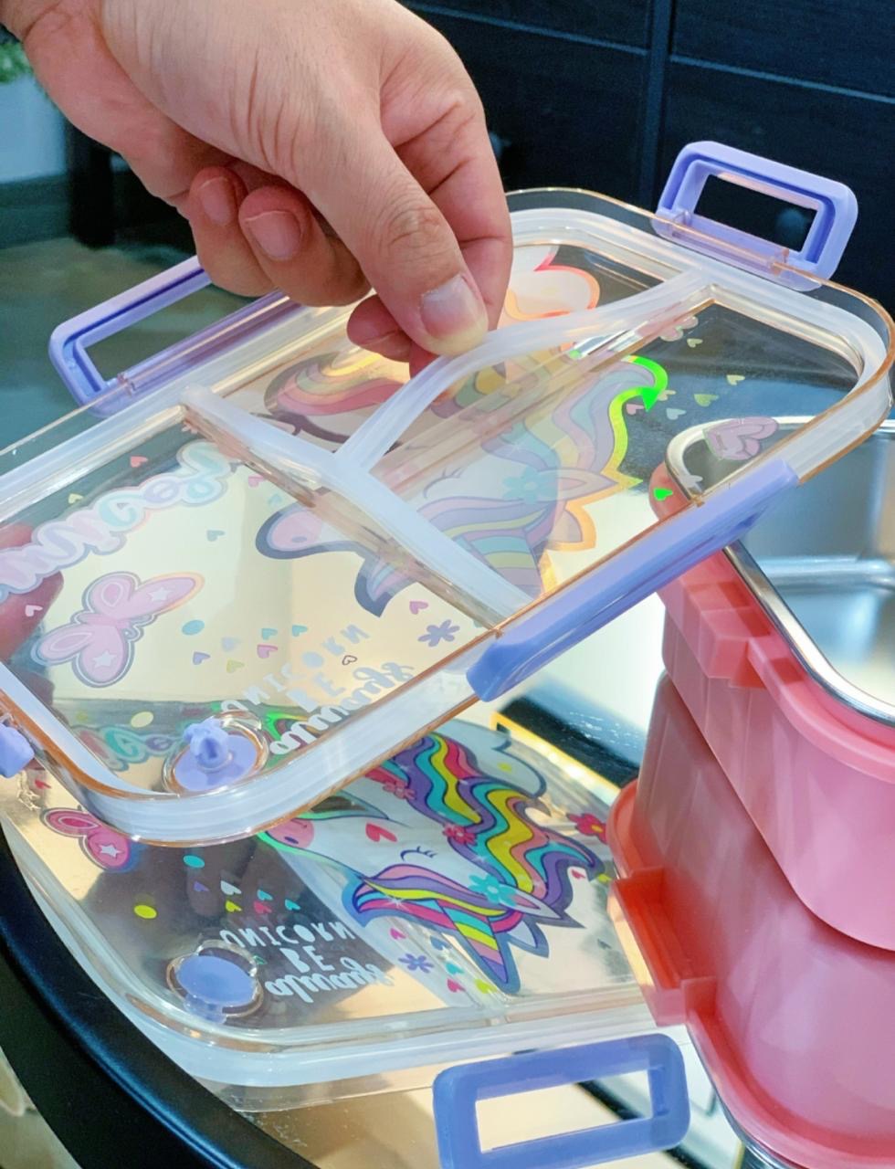 Vest 800ml 3 Compartments Luxury Lunchbox - Spill Proof