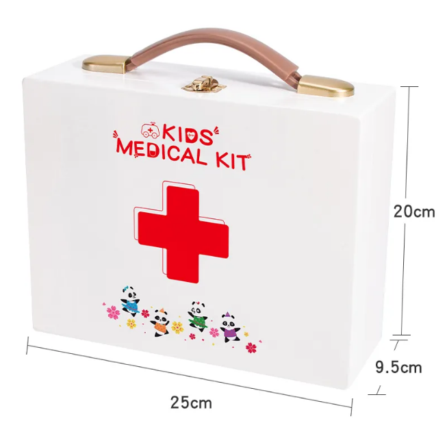 Wooden Kids Doctor Medical Kit